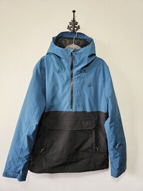 Ripzone Anorak Jacket Mens Size L Pullover 1/2 Zip Winter Snowboard EUC